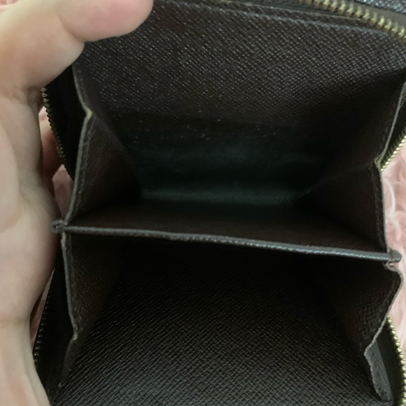 Louis vuitton compact wallet damier ebene - Picture 6 of 13